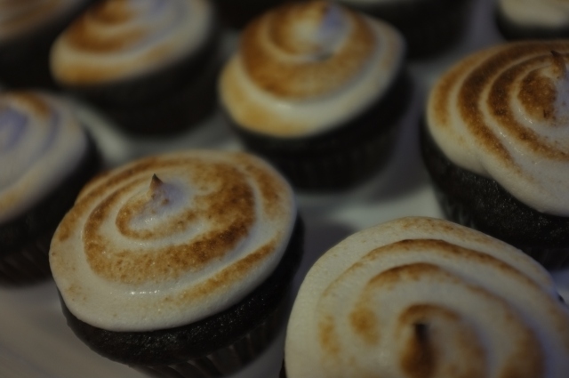 #15 Mississippi Mud Cupcakes with Marshmallow Frosting