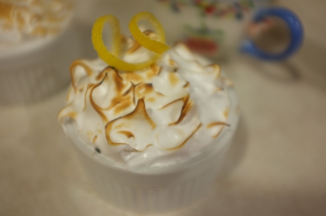#21 Lemon Queen cakes with Meringue Frosting