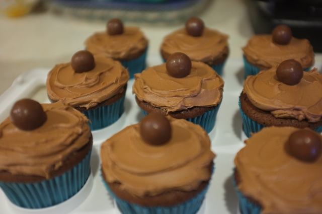 #36 Malted Milk Chocolate Cupcakes