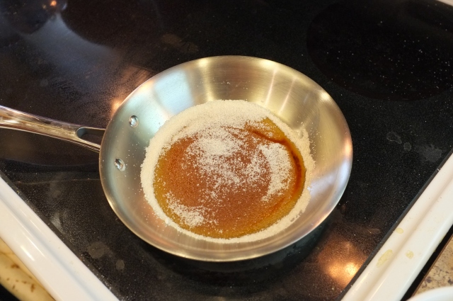 Burnt Sugar: The first sign of melting